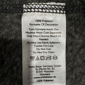 NEW Eddie Bauer Men’s Fleece Sweatshirt, Size M